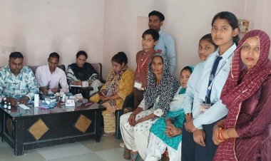 चिकित्सा शिविर लगाकर दिया उपचार