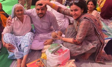 जिला जेल में भी बंदी भाइयों को बहनों ने किए टीके