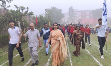 गुरूकुल में वार्षिक खेल प्रतियोगिता में बच्चों ने दिखाया दम