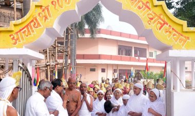 बडागांव में सुखपूर्वक जीवन यापन करेंगे वृद्ध संत