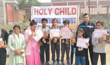 होली चाइल्ड में स्नेह बनी ओवर आल खेल विजेता