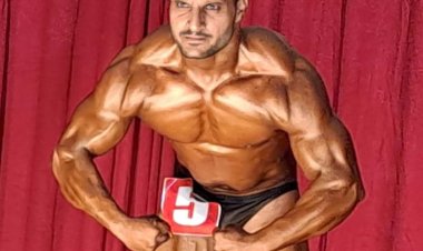 एमएम कालेज के छात्र ने बाडी बिल्डिंग में जीता गोल्ड
