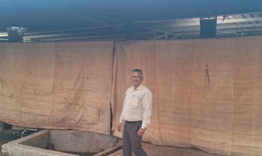 गोवंश को सर्दी से बचाने को ढके तिरपाल