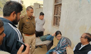 तहसील की टीम ने सिंगौली तगा में की पैमाईश