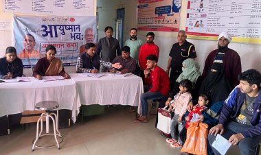 सीएचसी पर आयोजित हुआ आयुष्मान स्वास्थ्य मेला