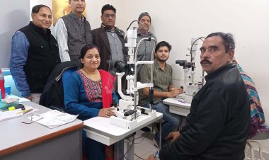 निशुल्क नेत्र आपरेशन को 170 मरीज चयनित