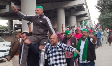 123 किसानों को पुलिस ने किया रिहा, किसानों ने भरी हुंकार