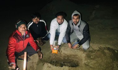 मृत बंदर का विधिविधान से किया अंतिम संस्कार