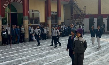 खेल प्रतियोगिता में बच्चों ने दिखाया दम