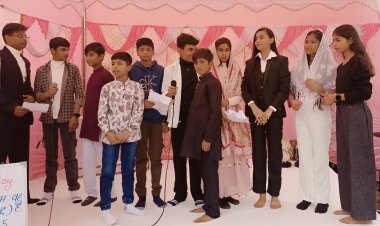 प्रभु यीशु मसीह का जन्मोत्सव श्रद्धा उल्लास पूर्वक मनाया