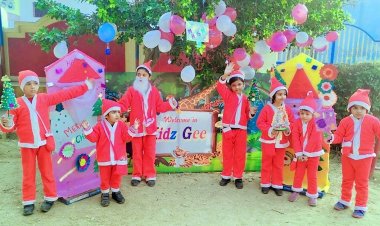 शिक्षण संस्थाओं में क्रिसमस की धूम रही