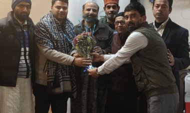 स्वामी ख़िज़र अहमद को कम्पनी ने किया सम्मानित        