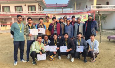 कबडडी में बसी, वालीबाल में खेकड़ा टीम रही अव्वल