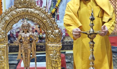 खेकड़ा के पंडित पंकज कौशिक अयोध्या राम मंदिर पूजन में बने मुख्य संकल्प आचार्य