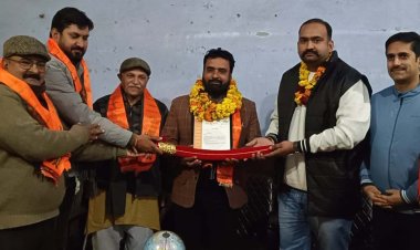 नीरज धामा हिन्दू युवा वाहिनी के जिलाध्यक्ष हुए मनोनीत