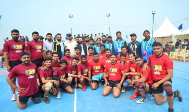 मुबारिकपुर में कबड्डी लीग के दूसरे दिन दर्शकों में दिखा जोश