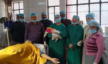 खेकड़ा सीएचसी में आपरेशन से डिलीवरी की शुरुआत