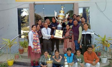 बागपत कबड्डी लीग विजेता महिला टीम का भव्य स्वागत