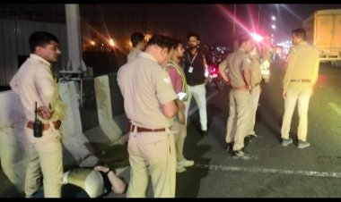 दिल्ली मेरठ एक्सप्रेसवे पर फिर हुआ दर्दनाक हादसा, रेस्क्यू टीम के कर्मचारी की मौत