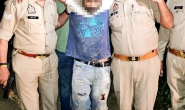 मुठभेड़ के दौरान शातिर लुटेरा गिरफ्तार