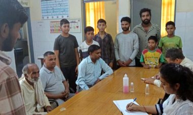 जन आरोग्य मेले में 122 रोगियों का उपचार