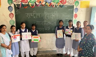 छात्राओं को महावारी के दौरान व्यक्तिगत स्वच्छता की दी जानकारी