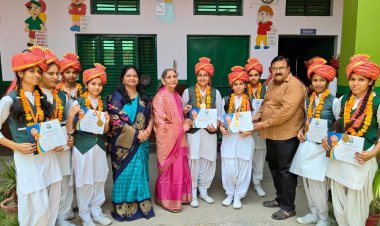 अर्वाचीन कालेज में हुआ प्रतिभाओं का सम्मान