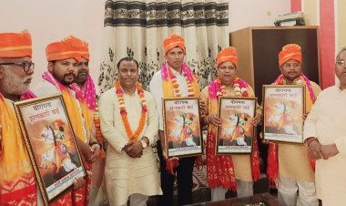 लेखराज माहौर एडवोकेट (अध्यक्ष कोरी समाज) व उनकी टीम के द्वारा लियोन गांव बड़ौत बागपत में जिले के पांचो ग्राम प्रधानों को किया सम्मानित.