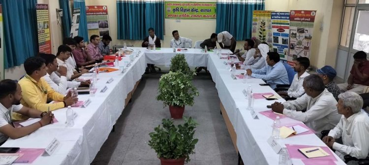 आईएएस प्रशिक्षुओं ने कृषि विज्ञान केंद्र बागपत का किया भ्रमण