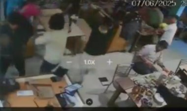 रेस्टोरेंट में खाना देर से परोसे जाने पर उपद्रव, तोड़फोड़ करने वाले CCTV फुटेज में कैद, पुलिस आरोपियों की तलाश में जुटी