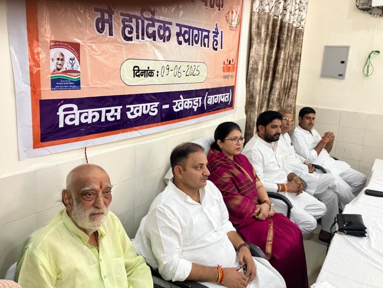 क्षेत्र पंचायत बैठक में विकास योजनाओं के ढाई करोड के प्रस्ताव