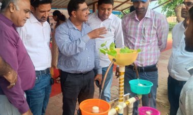 औद्योगिक प्रशिक्षण संस्थान में प्रशिक्षुओं ने दिखाए अपने मॉडल