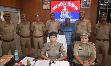 गाजियाबाद में अज्ञात महिला की हत्या का पुलिस ने किया खुलासा, 10 घंटे में आरोपी गिरफ्तार, ईंट से की थी निर्मम हत्या