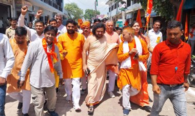 अखंड भारत संकल्प यात्रा में आचार्य दीपांकर का संदेश