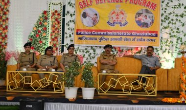 गाजियाबाद पुलिस बल को आत्मरक्षा का विशेष प्रशिक्षण