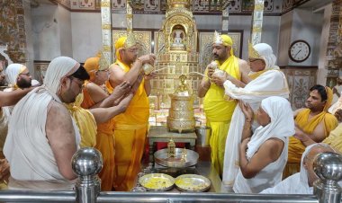 बडा मंदिर बडागांव में हुआ सिद्धचक्र विधान