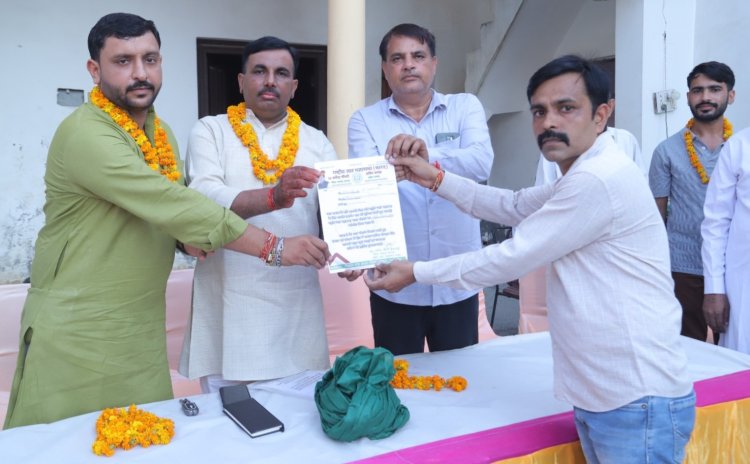 राष्ट्रीय जाट महासभा बागपत की नई नियुक्ति: सचिन धामा बने जिला सचिव, वीरेंद्र सिंह विशेष आमंत्रित सदस्य