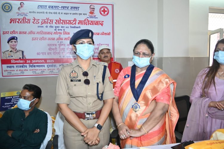 तीन इनर व्हील क्लबों ने मिलकर टीबी रोगियों को दिया सहारा