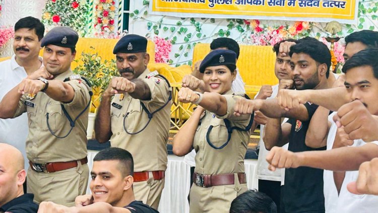 गाजियाबाद पुलिस कर्मियों को मिला आत्मरक्षा का विशेष प्रशिक्षण