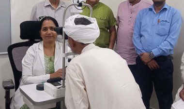 निःशुल्क नेत्र शिविर में 83 मरीज ऑपरेशन के लिए चयनित