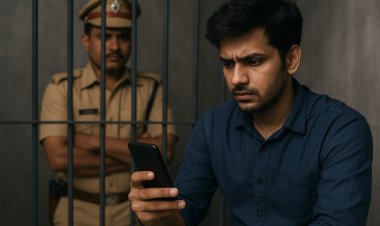 फोन पर अश्लीलता करने वाला युवक हिरासत में