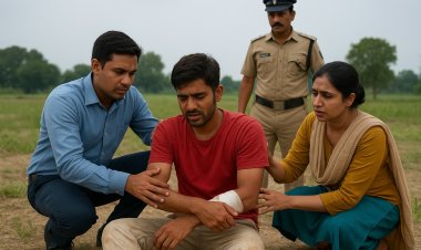 नूरपुर गांव में युवक पर लोहे की पाइप से हमला, हाथ टूटा