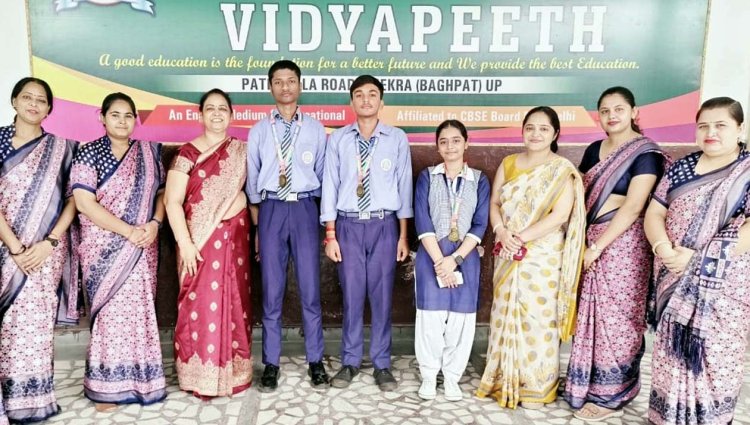 गुरूकुल विद्यापीठ के तीन होनहारों ने लायंस ओलम्पियाड में जीता स्वर्ण