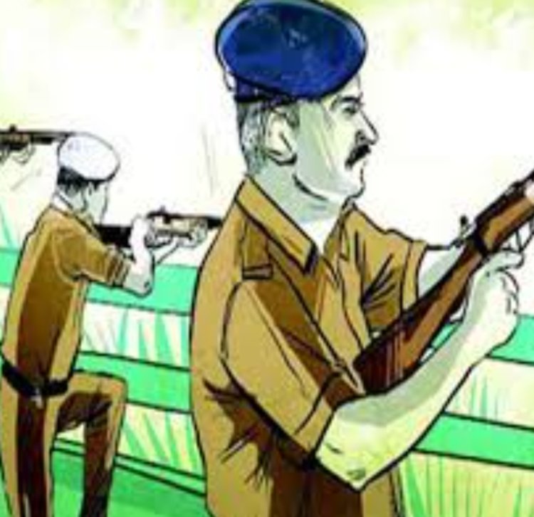 गाजियाबाद में एनकाउंटर, 50 हजार का इनामी बदमाश ढेर