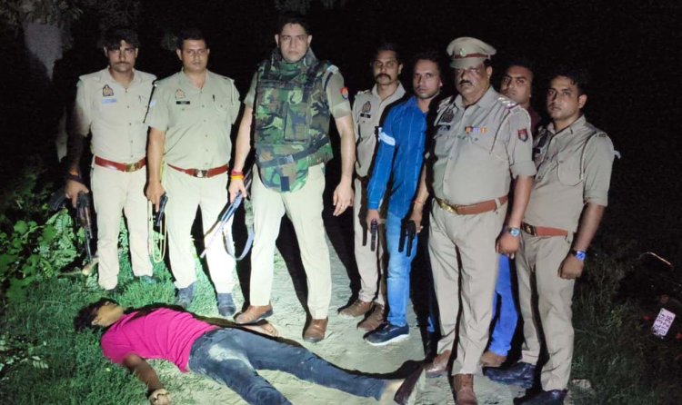 खेकड़ा का शेर निकला बड़ा दिलेर: छात्र के हत्यारे को ढेर कर दिखाया बहादुरी का पाठ