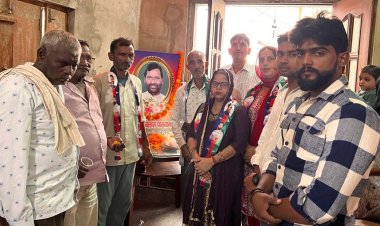 रामविलास पासवान की पुण्यतिथि पर गोठरा में दी श्रद्धांजलि