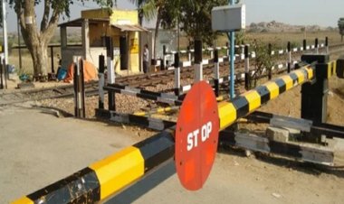 रेलवे फाटक खोलने की जिद में युवक ने फाटक मैन से की मारपीट