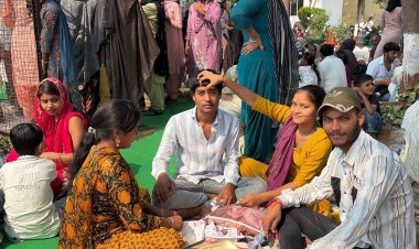 जिला जेल में भी बंदी भाइयों को बहनों ने किए टीके