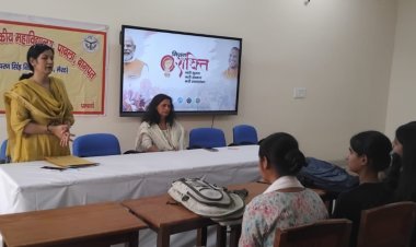 चुप्पी तोड़ो, खुलकर बोलो विषय पर व्यक्तित्व संवाद कार्यक्रम में खुलकर बोली छात्राएं