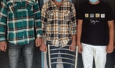 खेकड़ा पुलिस ने तीन आरोपियों को किया गिरफ्तार